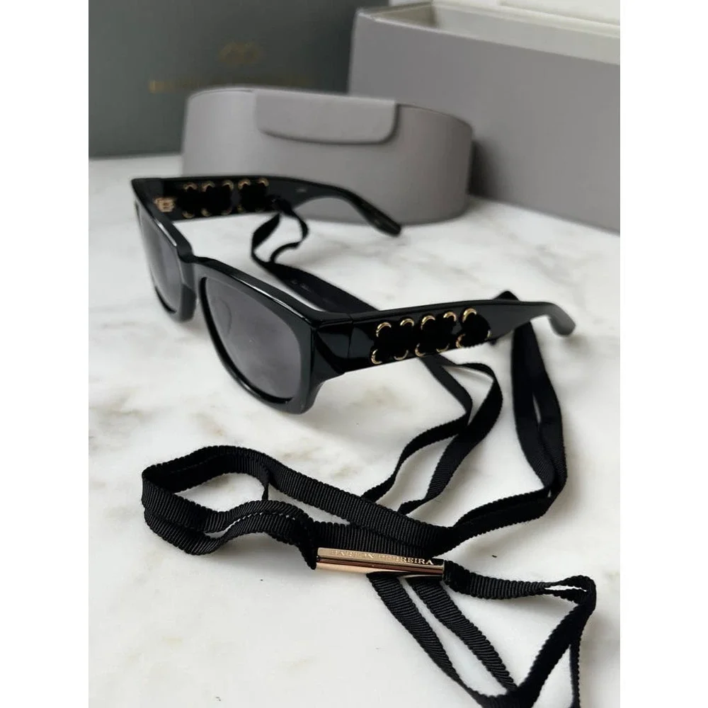 NEW LIMITED EDITION Barton Perreira Cora Sunglasses in Black - Picture 2 of 6